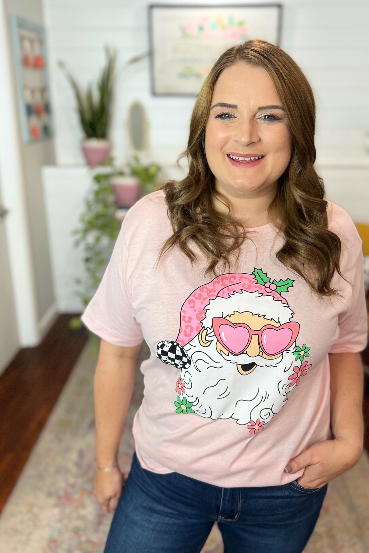 Disco Santa Graphic Tee