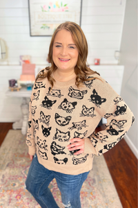 Feline Fine Sweater