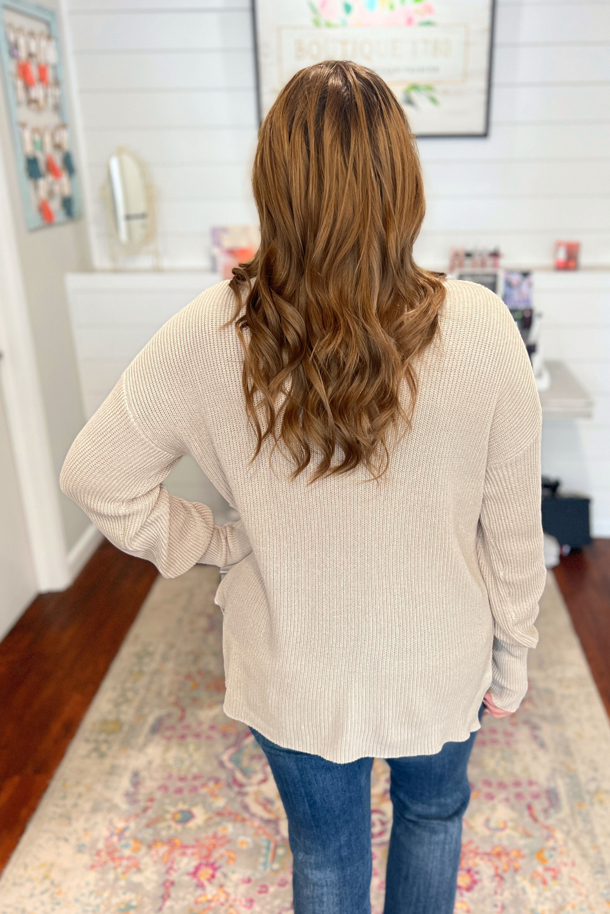 Essential Mock Neck Sweater