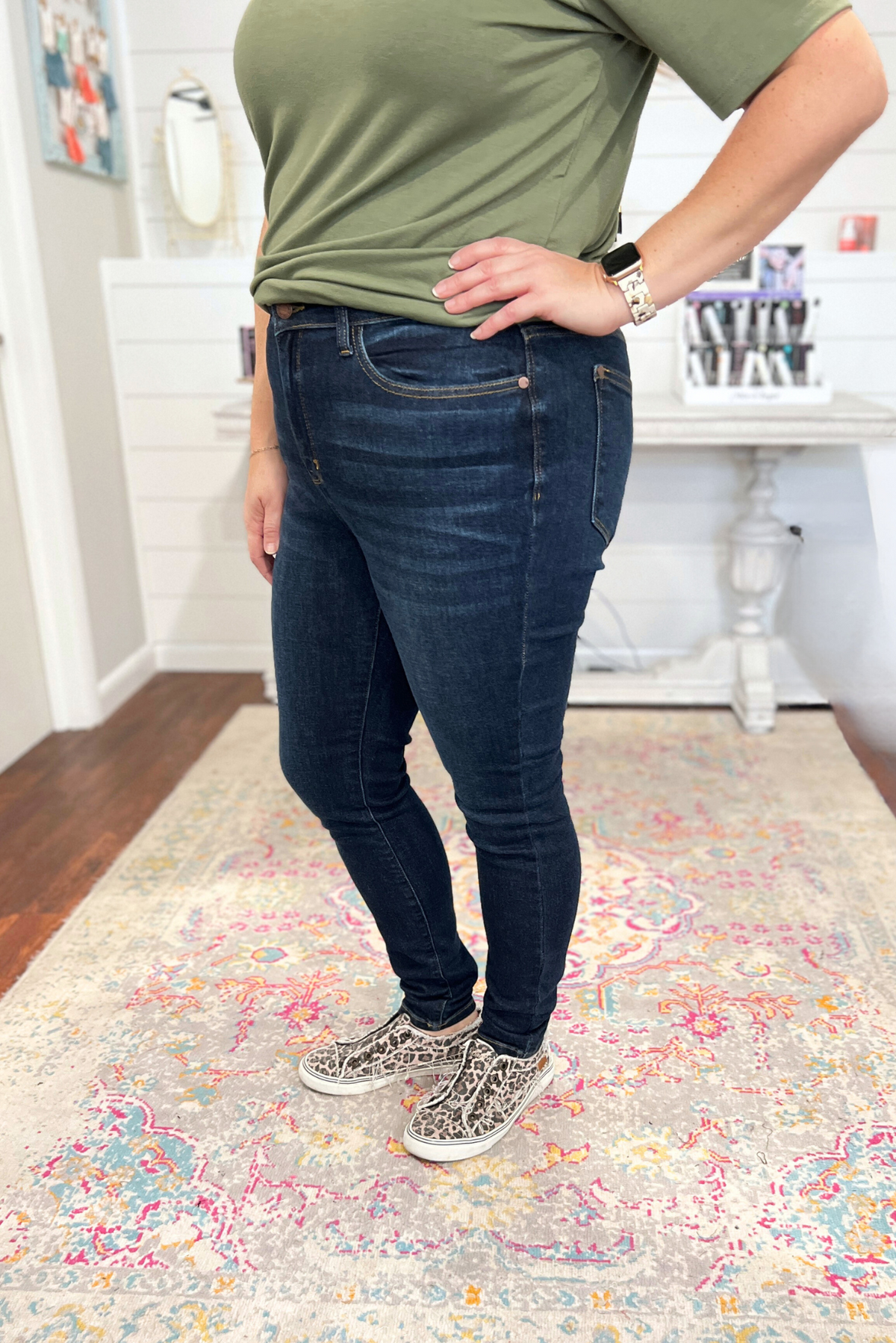 Judy Blue Hi-Waist Skinny Jeans