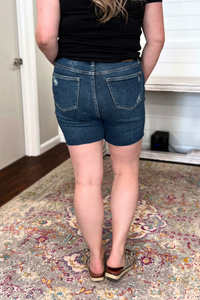 Judy Blue High Waist Mild Destroy Cut Off Shorts