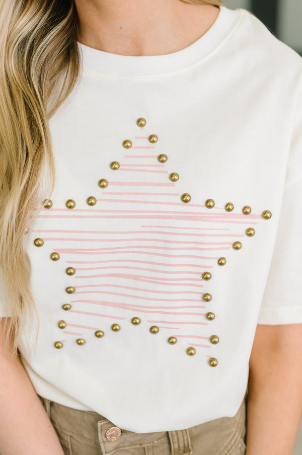 Super Star Applique Top