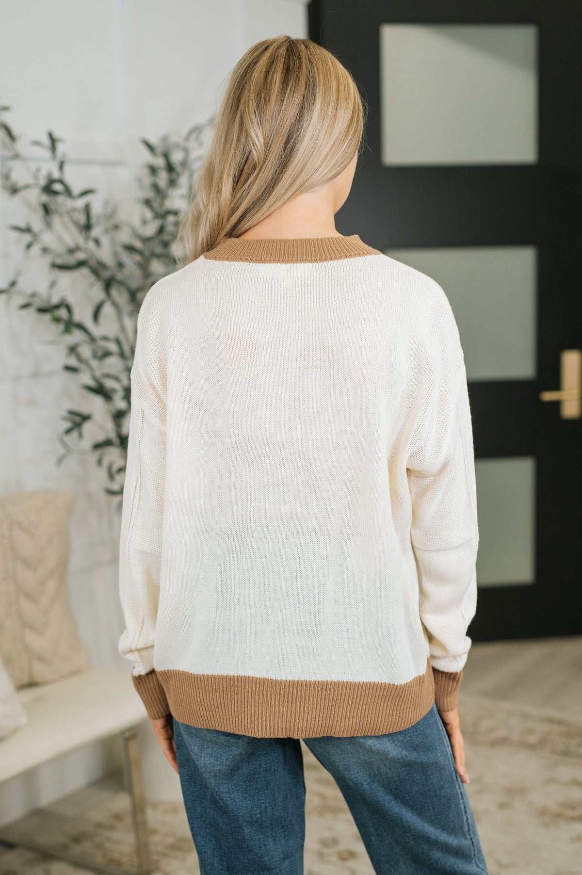 Wild Mannered Floral Block Sweater