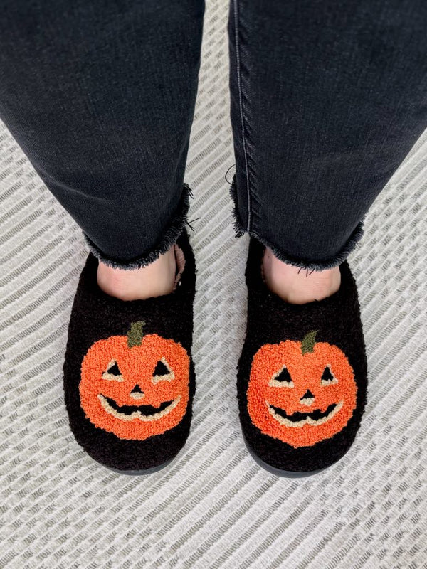 Halloween Slippers in Seven Prints