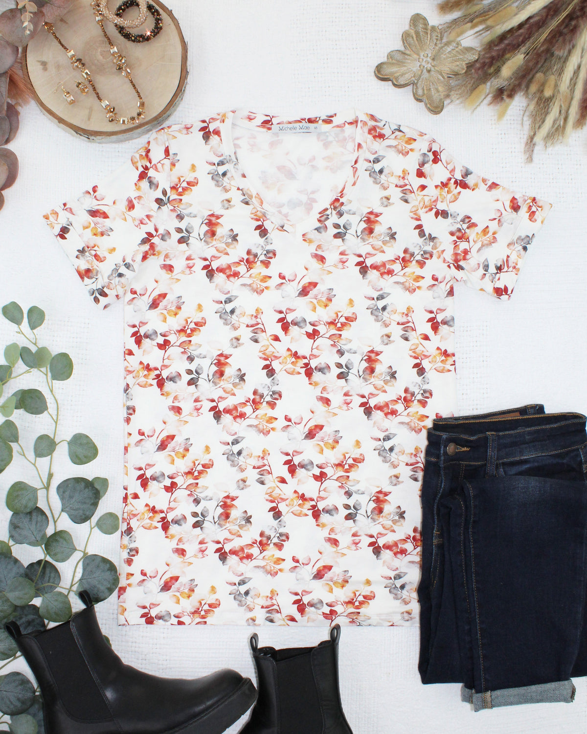 Sophie Top in Autumn Watercolor