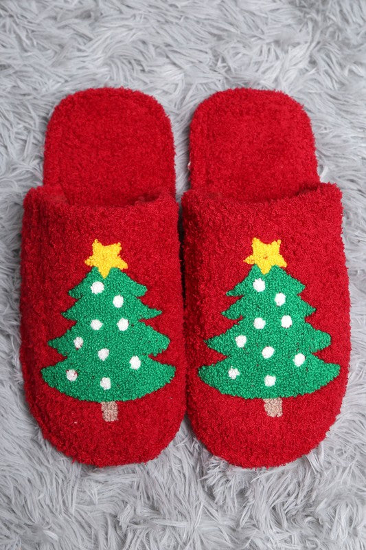 Mommy & Me Christmas Slippers