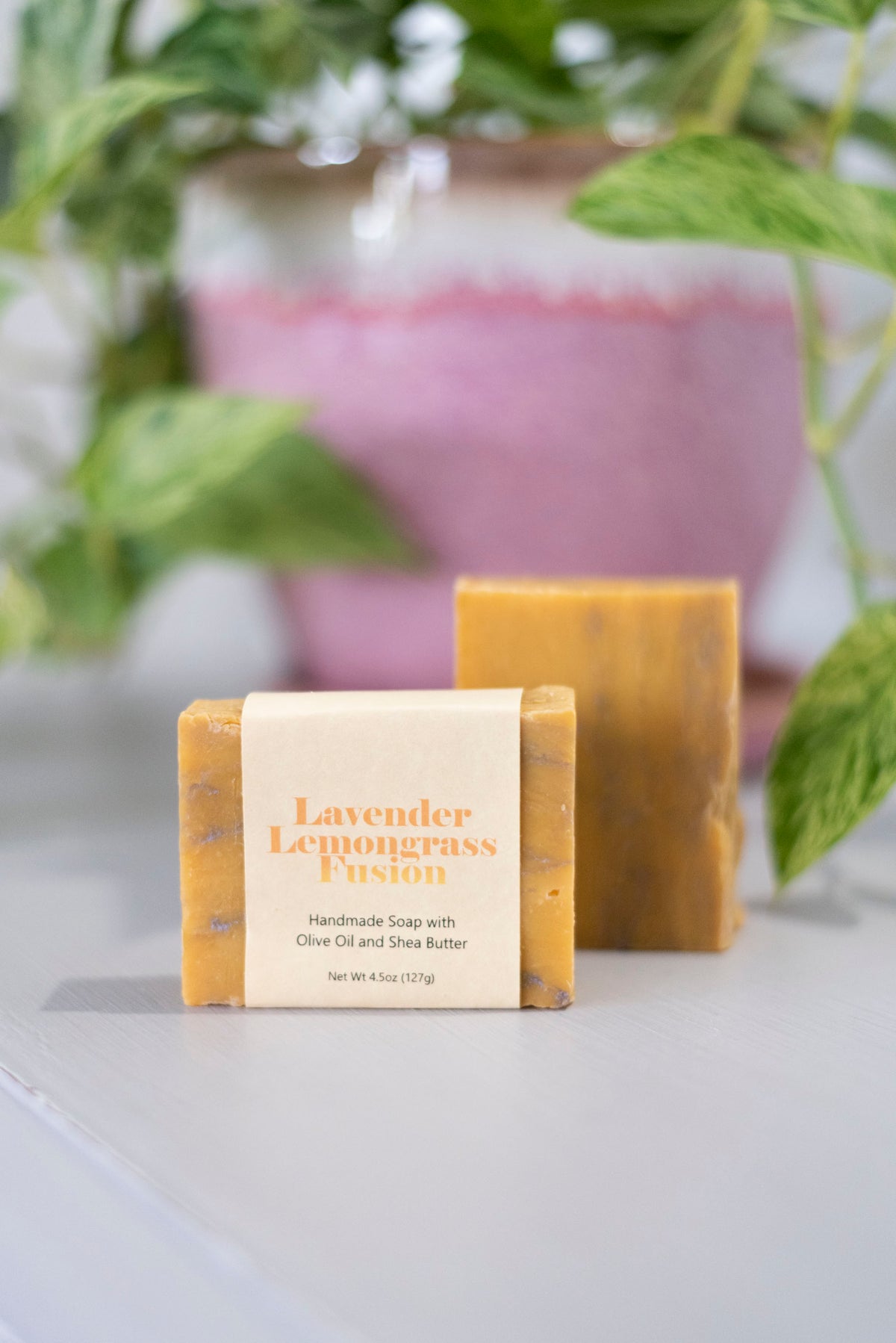 Handcrafted Lavender Lemongrass Soap